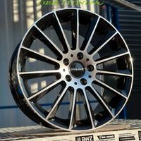 Cerchi lega 18 CARMANI FRITZ black Polish AUDI MER