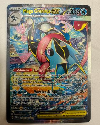 Mega Greninja ex alternative art