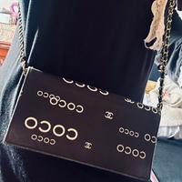 Chanel portafoglio wallet on chain