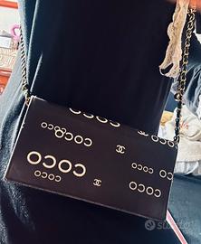 Chanel portafoglio wallet on chain