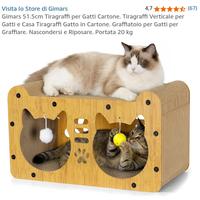 Tiragraffi per Gatti in Cartone