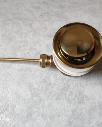 Scarico Piletta con saltarello Ott.Lucido 1"1/4