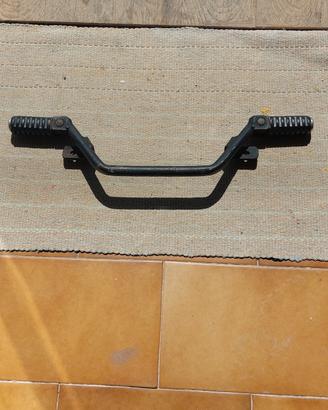 portapacchi, poggia piedi booster mbk