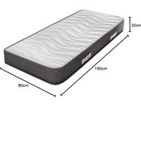 Materassi singoli 190×80h 20 cm