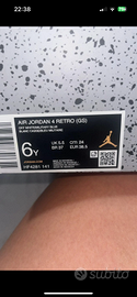 Nike air Jordan 4 retro militare blue