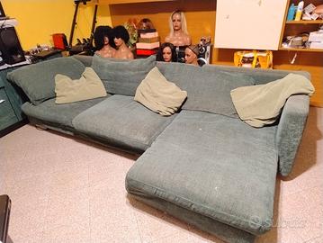 Divano con penisola 300 x 120/160