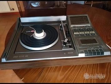 Giradischi vintage Philips anni 70/80