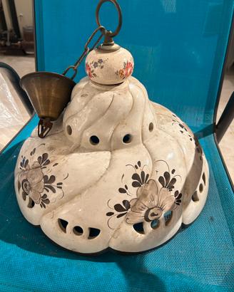 Lampadario in ceramica