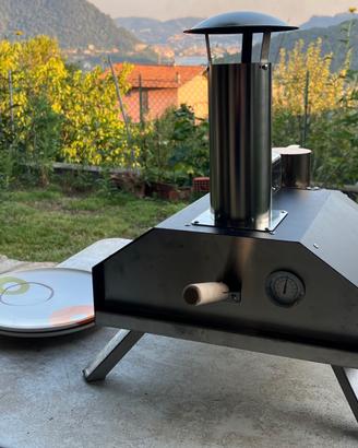 VEVOR Forno Pizza Portatile da 12 forno a pellet