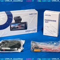 DASHCAM 4K TRIPLA CAMERA + KIT Monitoraggio 24/24h