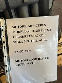 Motore Mercedes classe C 220