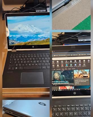 hp Pavillion 14 " x360 i3 -2 in 1 tach  16/256