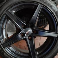 4 cerchi lega + gomme invernali  17' BMW 120d 