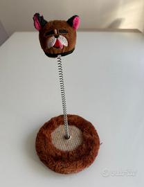 Gioco per gatti con molla