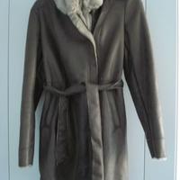 cappotto Promod ecopelle con cappuccio tg 42