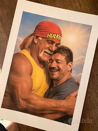 Poster Hulk Hogan e Eddie Guerrero