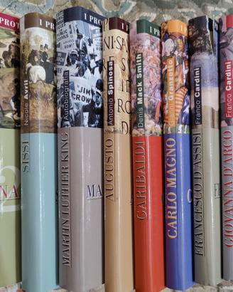 11 volumi “I Protagonisti” – Biografie storiche