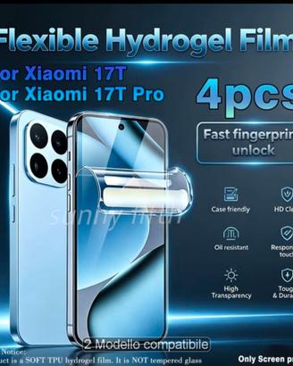 pellicola idrogel Xiaomi 17, 17 pro