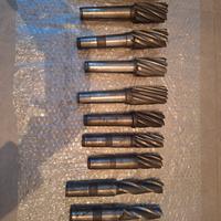 Utensili per fresatrice in hss attacco conico