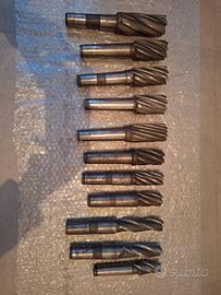 Utensili per fresatrice in hss attacco conico