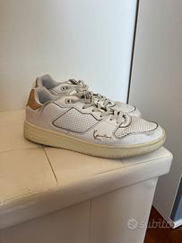 Karl Kani Uomo N.46 Sneakers Bianche Originali