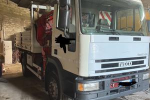 Camion con gru ribaltabile