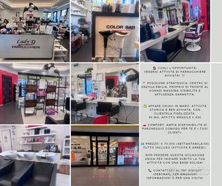 Negozio parrucchieri