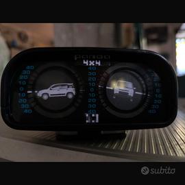 Inclinometro Panda 4x4 Personalizzato