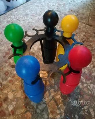 Birilli N°5 colorati con raccoglitore 4,99