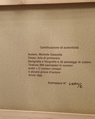 litografie Cascella