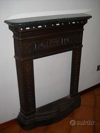 Cornice in ghisa per caminetto