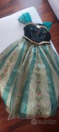 Disney Store Anna Frozen vestito travestimento
