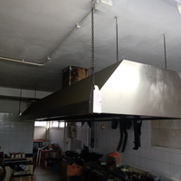 Cappa cucina con filtri + motore