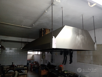 Cappa cucina con filtri + motore