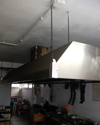 Cappa cucina con filtri + motore