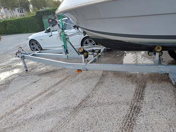 Rimorchio carrello barca Cresci n2300 20 quintali
