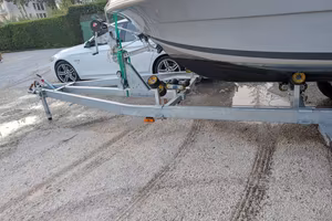 Rimorchio carrello barca Cresci n2300 20 quintali