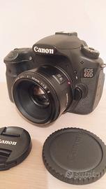 Canon Eos 60D +50 f1. 8 +battery grip +acc.