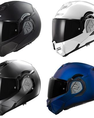 CASCO MOTO MODULARE LS2 ADVANT SOLID