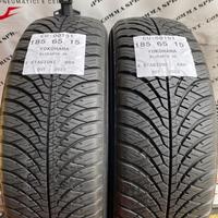 2 PNEUMATICI 185/65 R15 YOKOHAMA 4 STAGIONI 75%