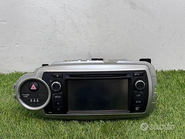 SISTEMA SCHERMO NAVIGATORE TOYOTA YARIS XP130