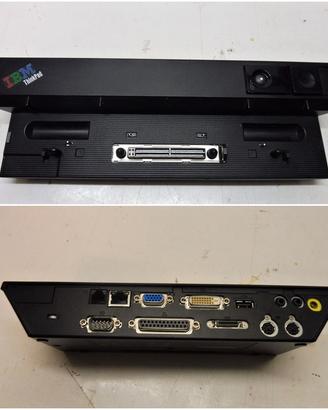 DOCKIN STATION IBM Thinkpad 02k8668 serie A, T, R