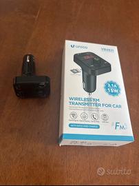 Trasmettotore wireless fm per auto