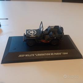 Modellini Jeep Willis e carro armato