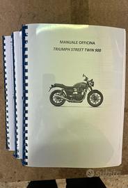 Manuale offica e manuale d’uso Triumph moto