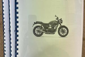 Manuale offica e manuale d’uso Triumph moto