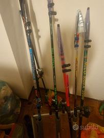 Canne da pesca trota lago e torrente