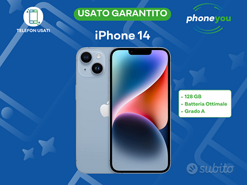 iPhone 14 128Gb mix colori USATO garanzia
