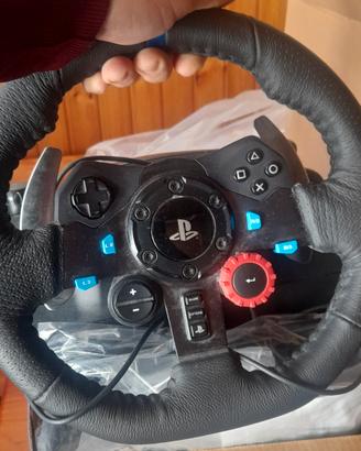 volante Playstation più gioco Auto 