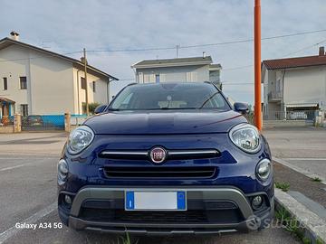 fiat 500x mirror cross blu